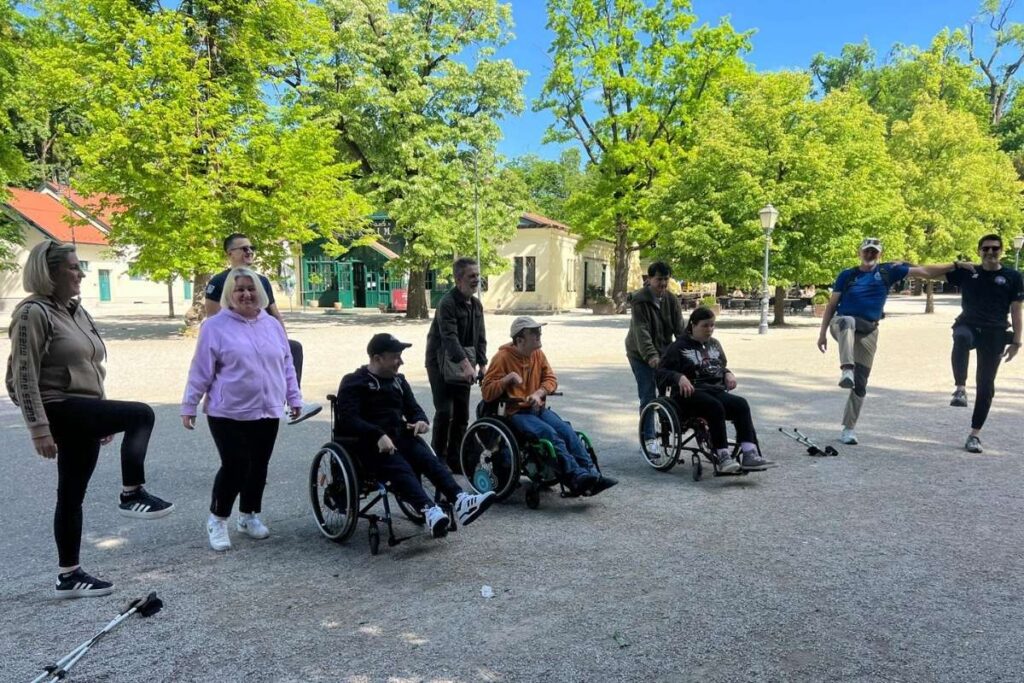 Centar za sport i rekreaciju Zagreb nordijsko hodanje trening na otvorenom