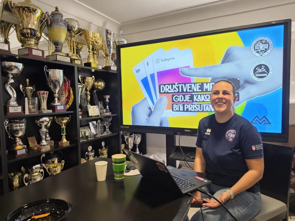 Centar za sport i rekreaciju Zagreb radionica Društvene mreže