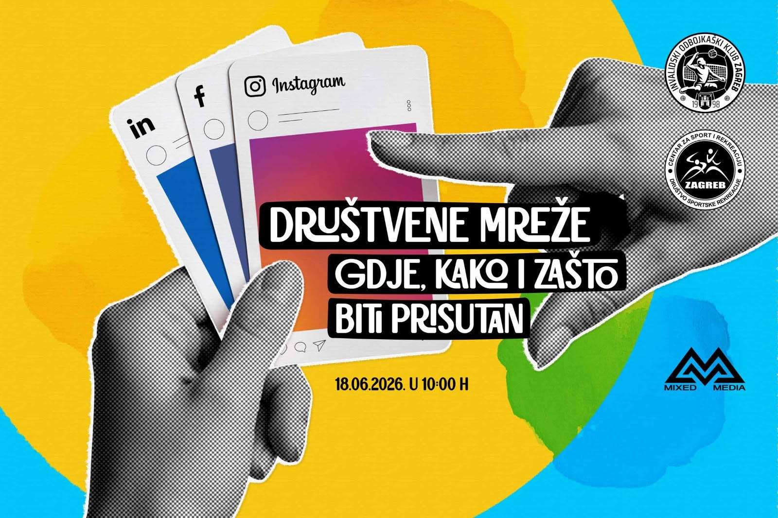 Najava radionice Drustvene mreže